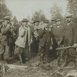 Hirvimetsällä vuonna 1911