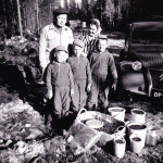 Perheen marjasaalis 1950-luvulla